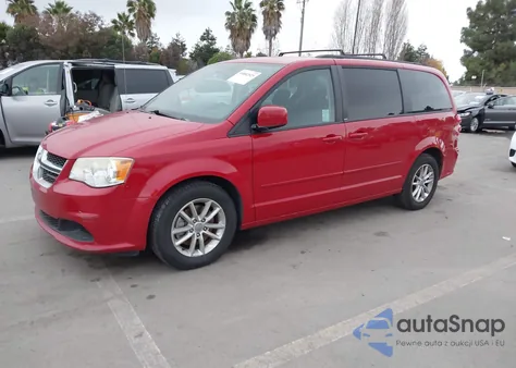 2013 Dodge Grand Caravan Sxt from USA, damaged, VIN 2C4RDGCG4DR738411